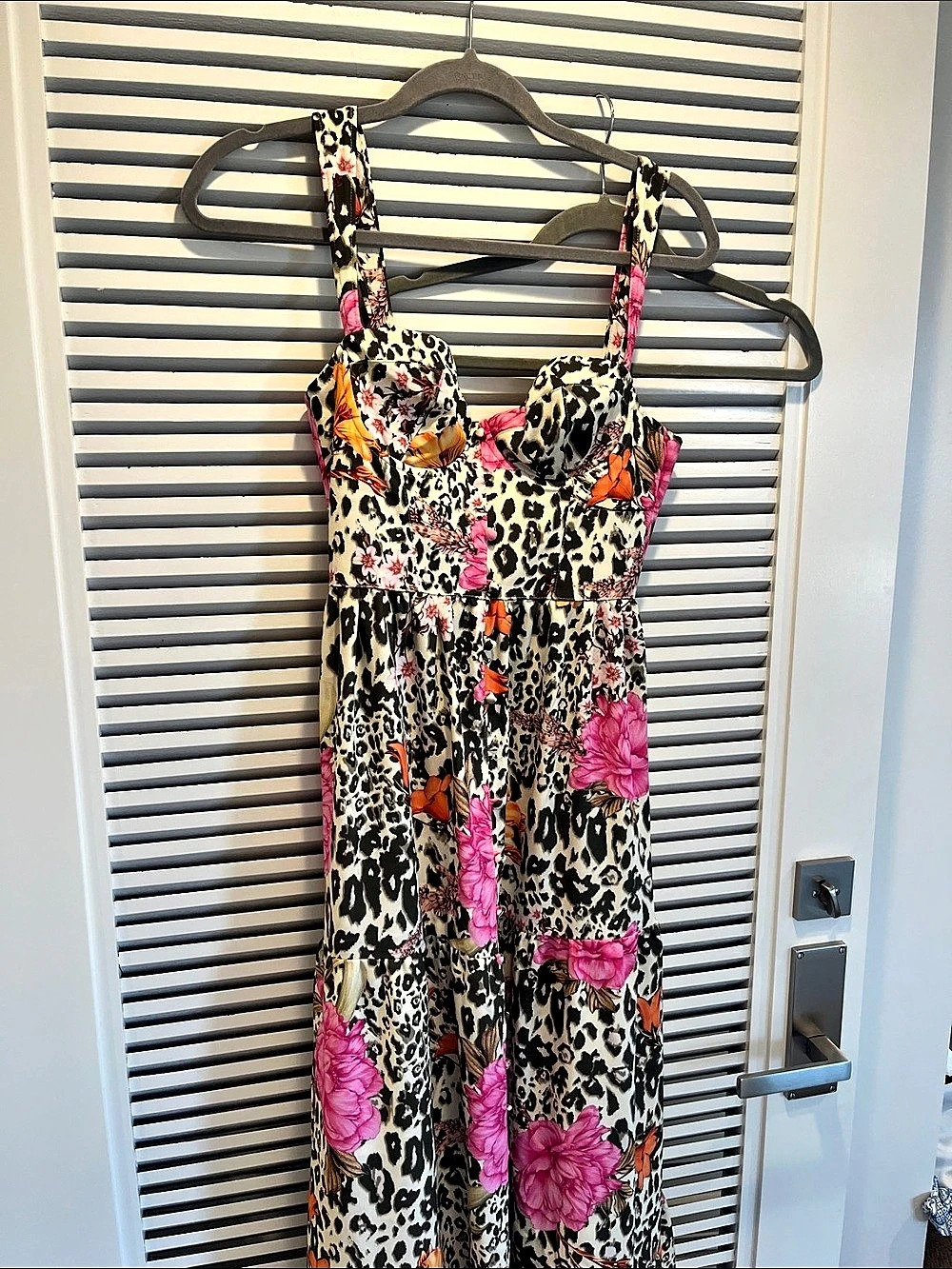 Agua Bendita Lialani Fearless Dress Floral Maxi Small